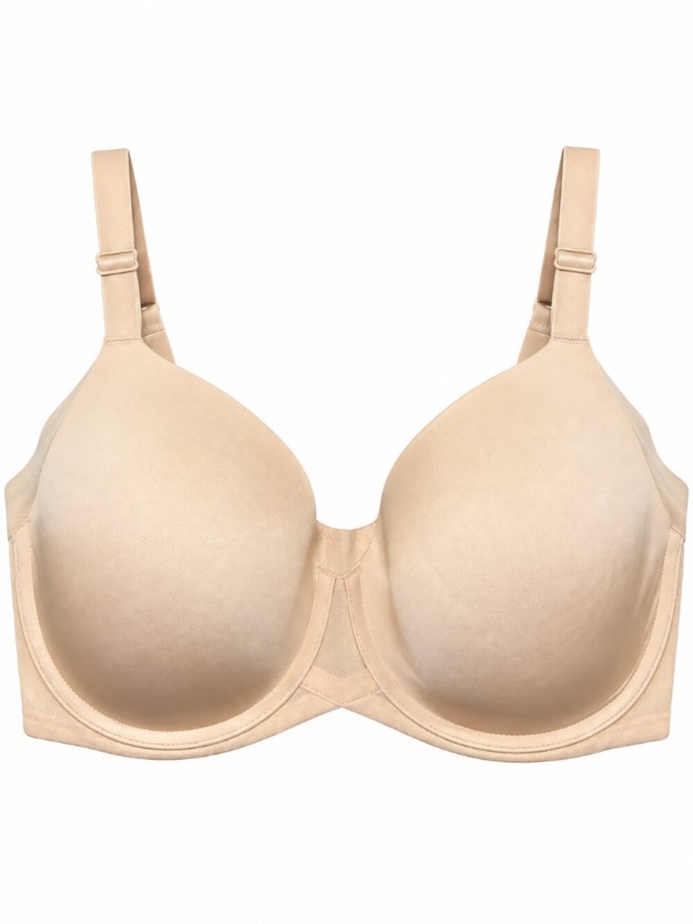 Wacoal 853281 34DDD Sand Nude Seamless Underwire T-Shirt Bra Full Coverage